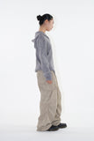 Baden corduroy pintuck pants