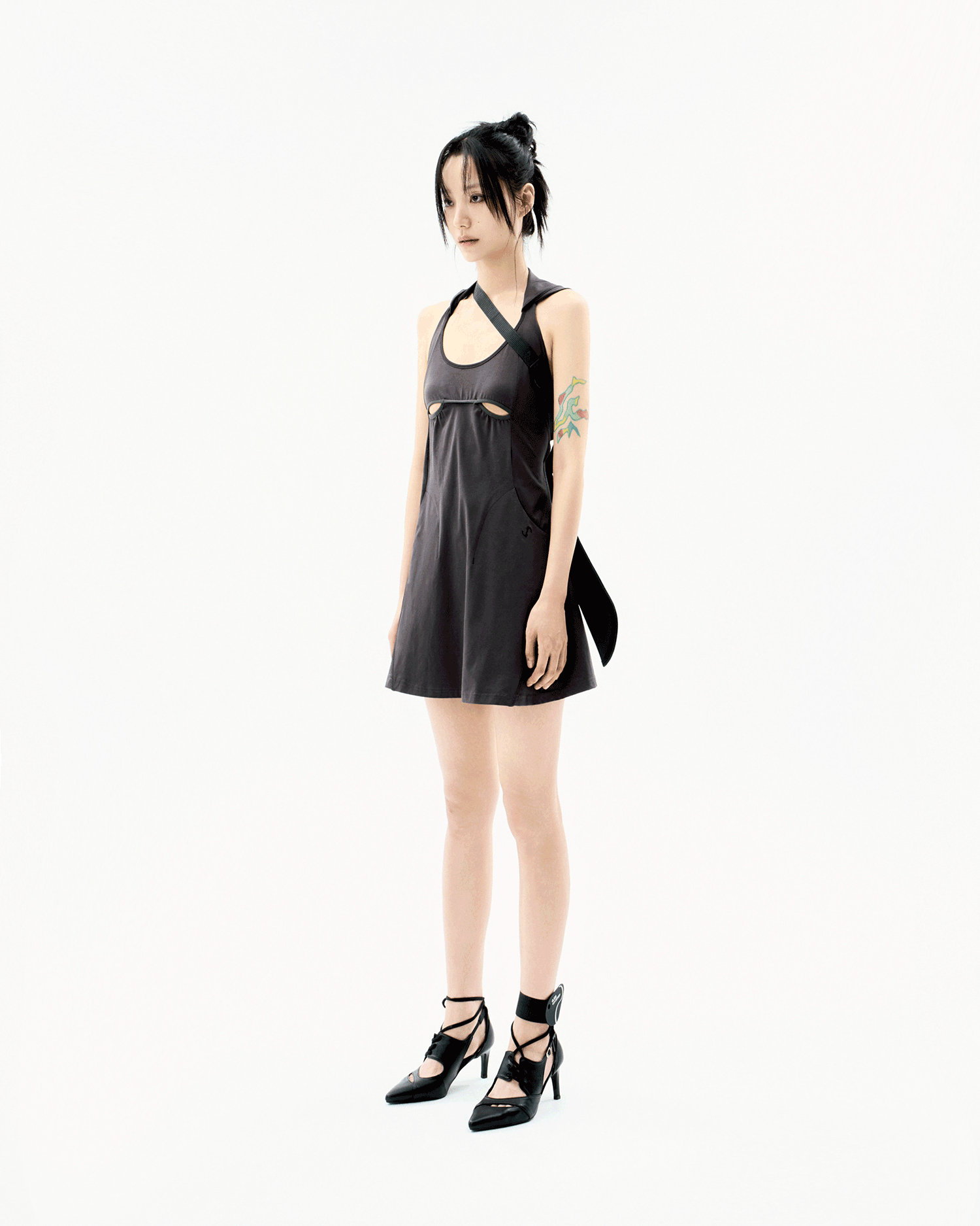 OJOS (オホス ) - マルチストラップスティレットヒール / Multistrap OJOS (オホス ) - マルチストラップスティレットヒール / Multistrap