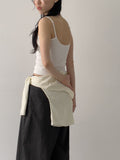 Lace Ribbed Bra Top Sleeveless