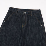 Nerd Washed Wide Denim