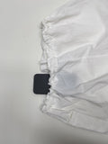Pocket nylon long skirt