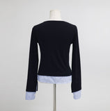 Sally Layered Shirt Cardigan
