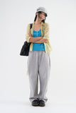 Cinch back strap sweatpants