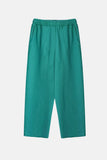 Cut-off washed sweatpants