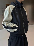 Cynical Curve Nylon Windbreaker