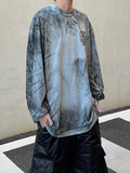 Dirty Painted Washed West Long Sleeve