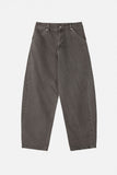 Pigment curved denim pants