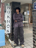 Vintage Snap Cargo Pants