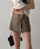 [Layered] Minuet Wrap Skirt Pants