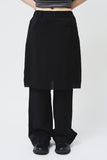 (W) Cool Layered Pants
