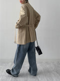 [unisex] 515 cat-washed wide denim pants