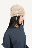 String Roll-up Summer Beanie