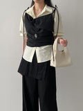Euro Wrap Nylon Wide Pants