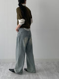 Decor Round Half Knit