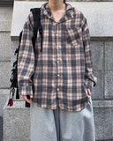 Kits hoodie check shirt