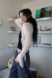Soap lace cardigan