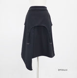 Hein D-ring Unbalanced Skirt
