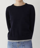 Edge Color Matching Knit