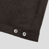 Node Collar Suede Jacket