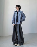 Mason Pintuck Wide Slacks