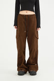 Roca side snap cargo pants