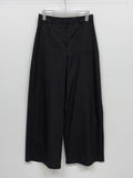 Two Pocket Nylon Long Wide Slacks