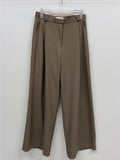 [Winter ver.] Flap One-Tuck Wide Slacks