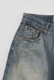 Brunel crack denim pants