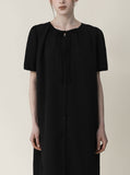 Ribbon Button Long One Piece