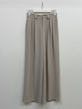 [Belt SET/Summer ver.] With Two Tuck Wide Slacks