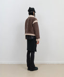 Detachable Fur Shearling Jacket