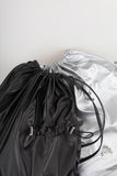 Hills leather string backpack