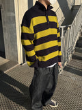 KL Stripe Button Knit