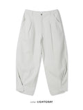 Under Cut Deep Tuck Balloon Pants