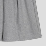 Maro Sweat One-Tuck Bermuda Pants (2p)