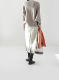 [Premium] Superfine Wool Diagonal Knit