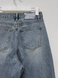 Tin Vintage Semi-Wide Denim Pants