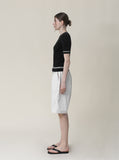 [Premium] Smith Color Matching Short Sleeve Knit