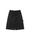 Tens rivet bermuda sweatpants