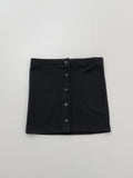 Button Ribbed Tube Top