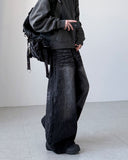 Veil Crack Wide Denim