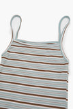 Kiwi strap stripe sleeveless