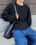 Drop over knit
