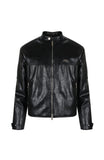 LEATHER BIKER JACKET