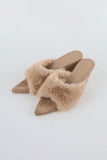 Annie Fur Wedge Stiletto