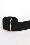 Suede big belt