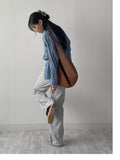 Yoru Tartan Check Loose Fit Shirt