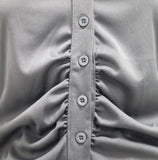 Natty Line Shirring Shirt