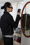 Rivet Crop Denim Jacket
