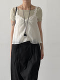 Jelly boat neck short sleeve t-shirt